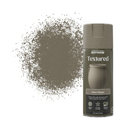 Rust-Oleum Textured Spray Paint 400ml Desert Bisque