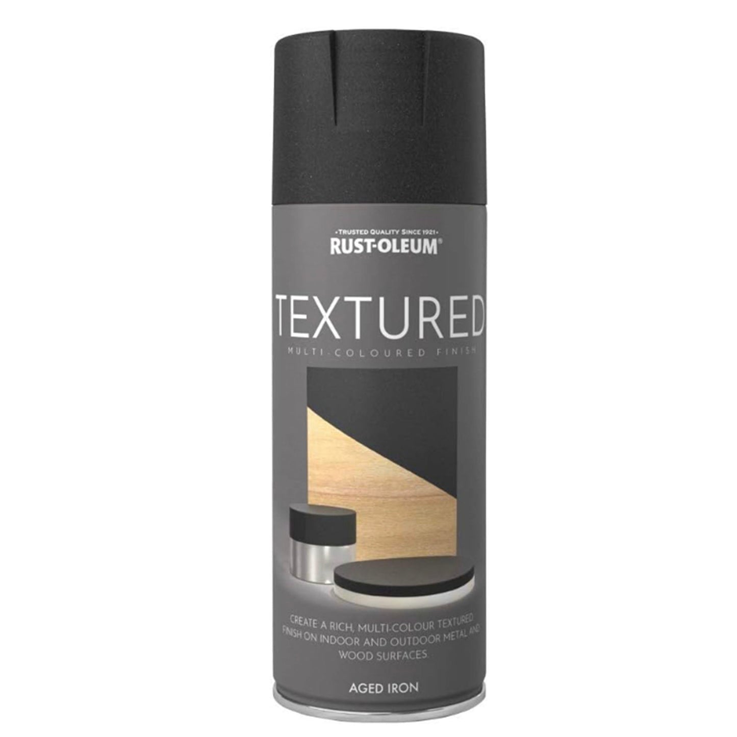 Rust - Oleum Textured Spray Paint - 400ml - Transtools Online