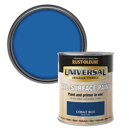 Rust - Oleum Universal All Surface Paint Cobalt Blue - 250ml - Transtools Online
