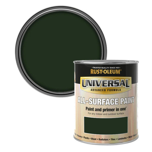 Rust - Oleum Universal All Surface Paint Darkest Green - 750ml - Transtools Online