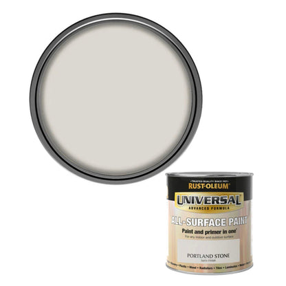 Rust-Oleum Universal All Surface Paint Portland Stone - 250ml