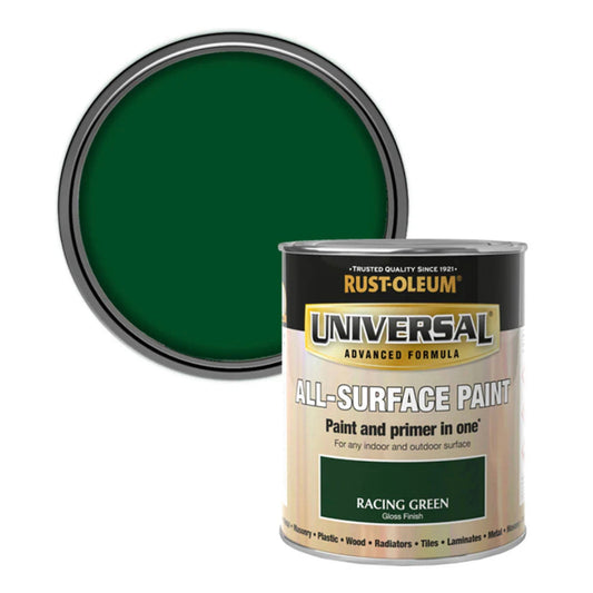 Rust - Oleum Universal All Surface Paint Racing Green - 250ml - Transtools Online