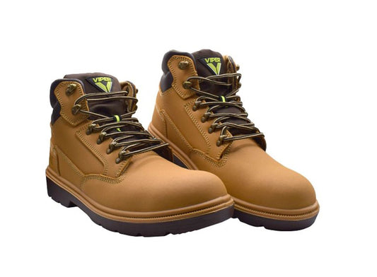 SCAN DESERT VIPER SAFETY BOOTS - SIZE 8 - Transtools Online