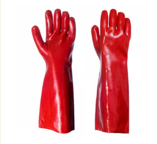 SCAN PVC GAUNTLET GLOVES 450MM - 18IN - Transtools Online