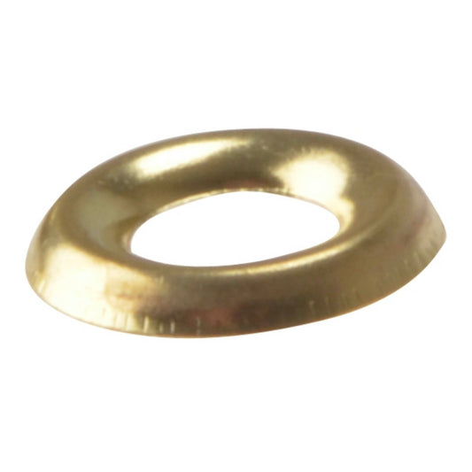 Screw Cup Washer Brass 8 Gauge 200 Pack - Transtools Online