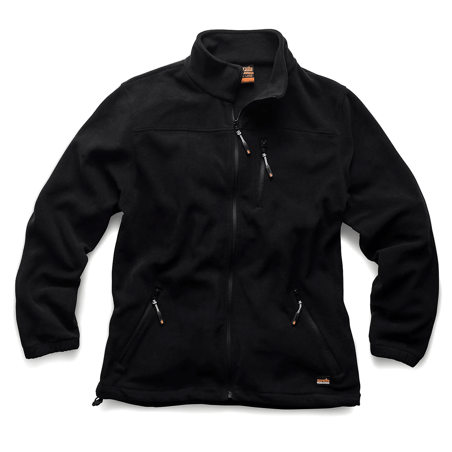 Scruffs Water Resistant Work Fleece Black - X Large