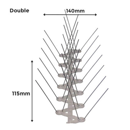 Seagull And Bird Spike 140mm x 115mm x 313mm - Single