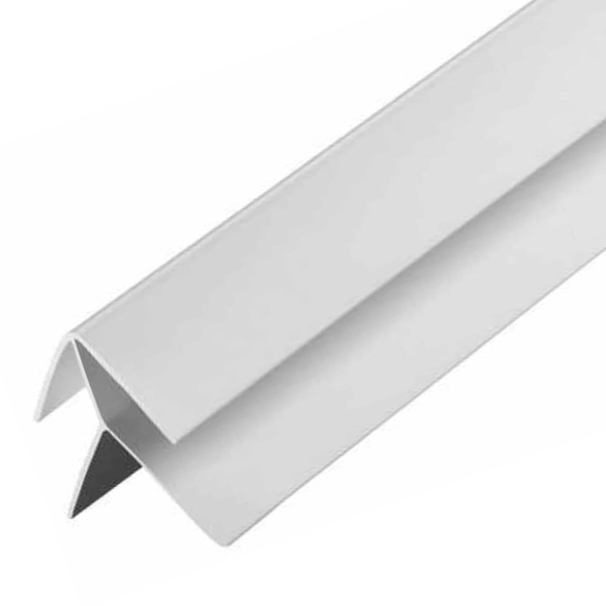 Shiplap White Cladding Corner Trim 5 Metre - Transtools Online