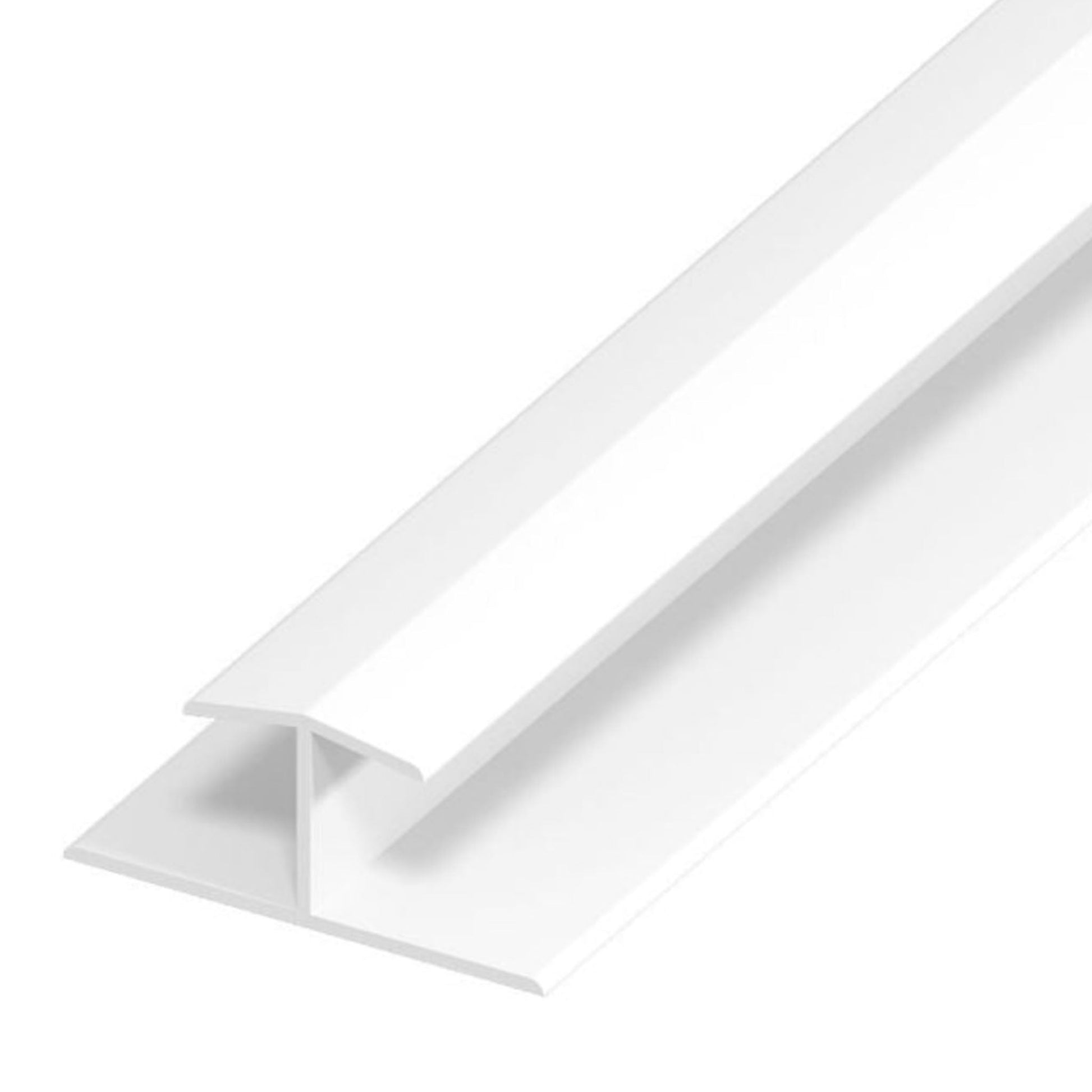 Shiplap White Cladding H Joint Trim 5 Metre - Transtools Online