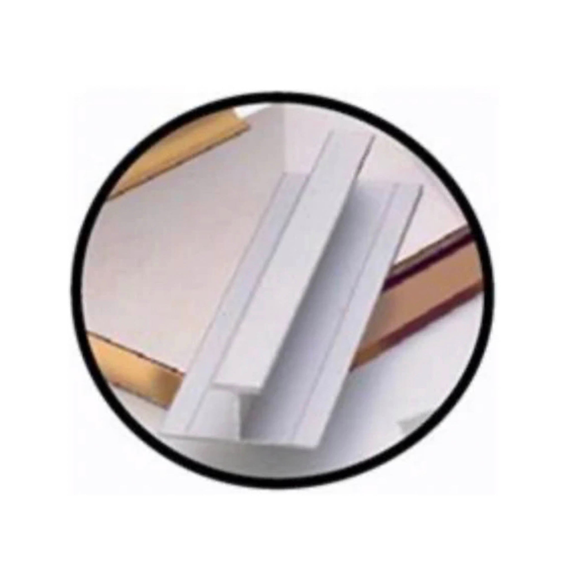Shower and Bathroom Panel 10mm Aluminium Silver H Joint Trim 2.4 Metre - Transtools Online