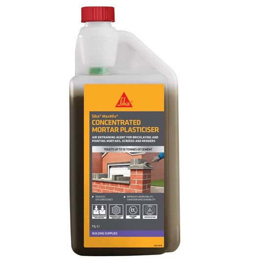 Sika MaxMix Mortar Plasticiser - 1 Litre