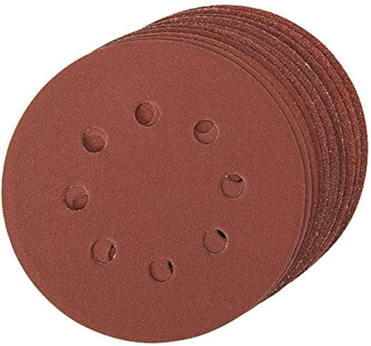 SILVERLINE 125MM SANDING DISCS 40 GRIT - 10 PACK - Transtools Online