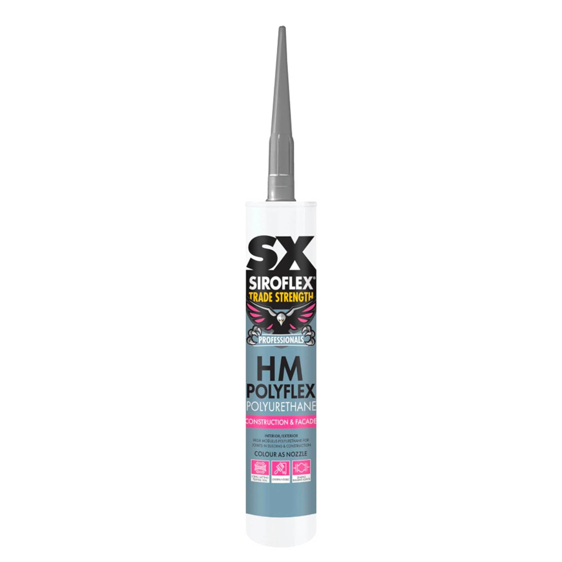 SIROFLEX HM POLYFLEX POLYURETHANE ADHESIVE GREY - 300ML - Transtools Online