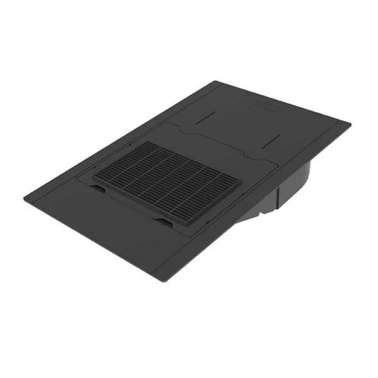 Small Inline Slate Vent - Black