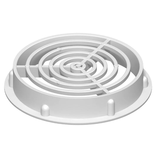 Soffit Circular Soffit Vent White - 70mm - Transtools Online