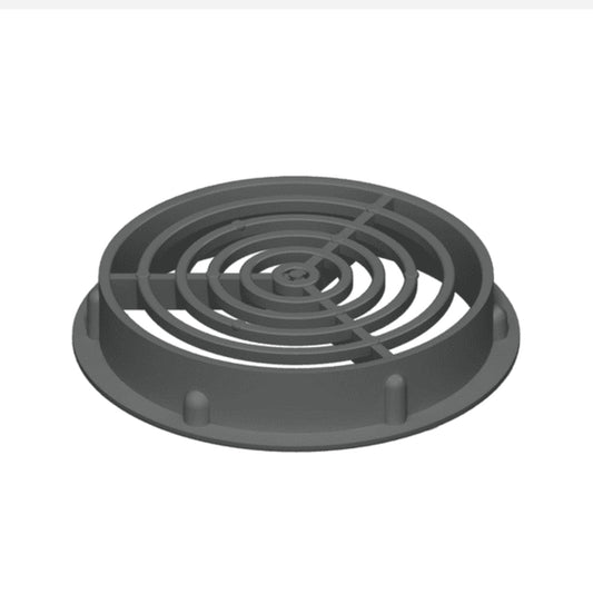 SOFFIT CIRCULAR VENT ANTHRACITE GREY - 70MM - Transtools Online