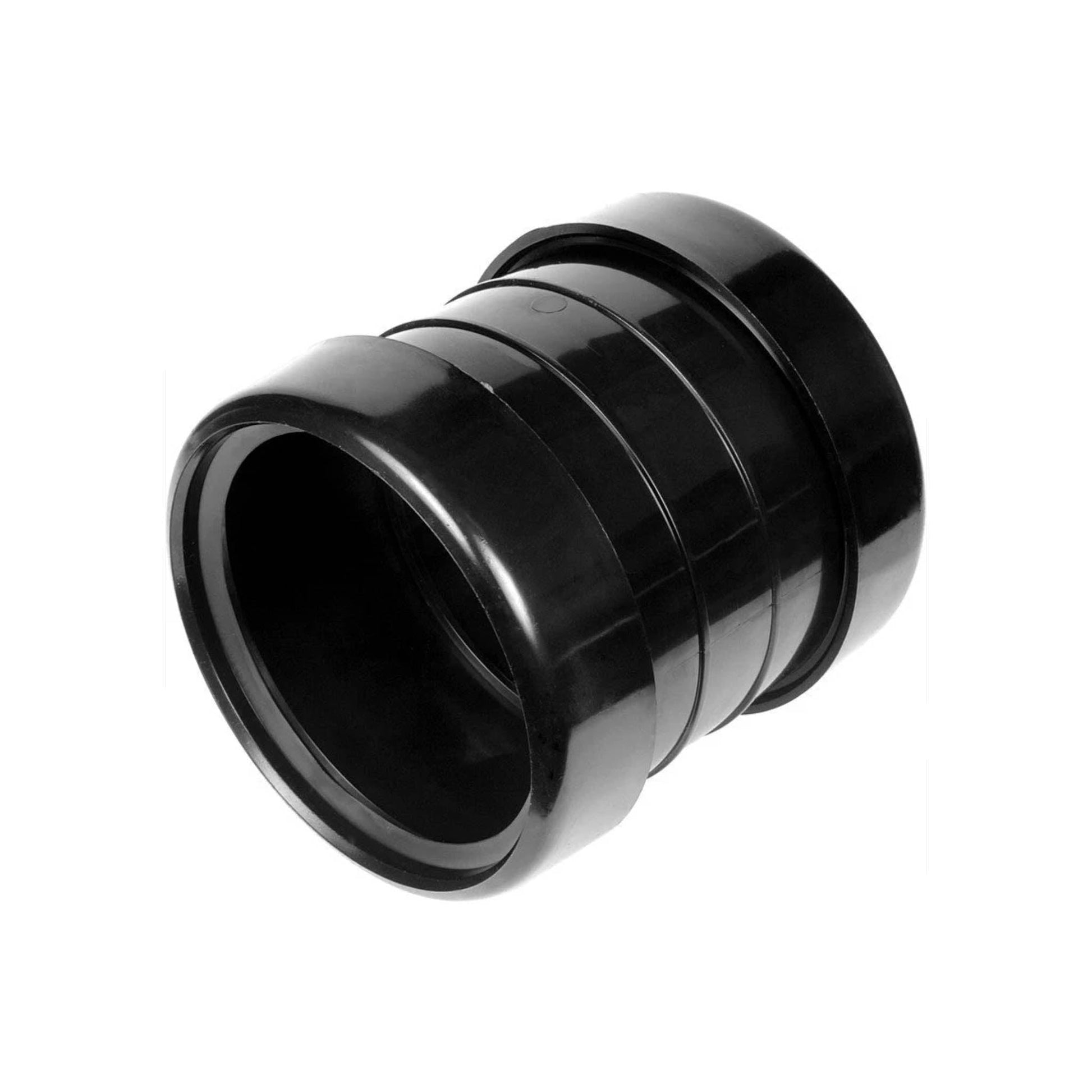 Soil Pipe Coupler Connector Slip Double Socket Black - 110mm - Transtools Online