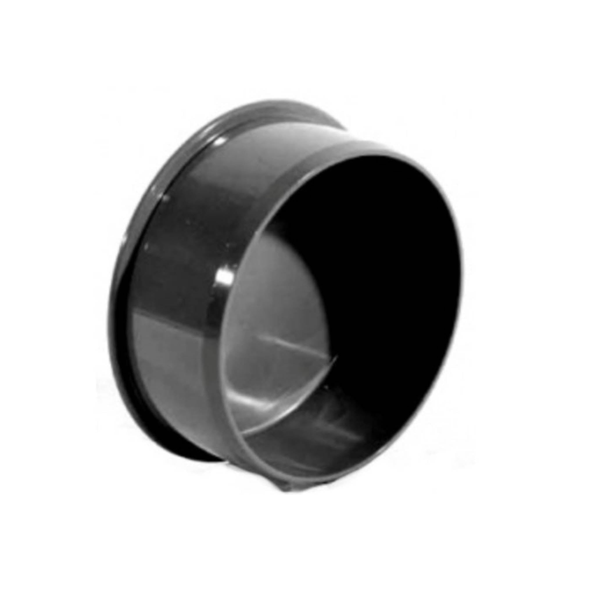 Soil Pipe Plug Socket Black 110mm