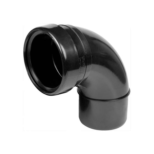 Soil Pipe Single Socket Bend Black - 92.5 Degree - Transtools Online