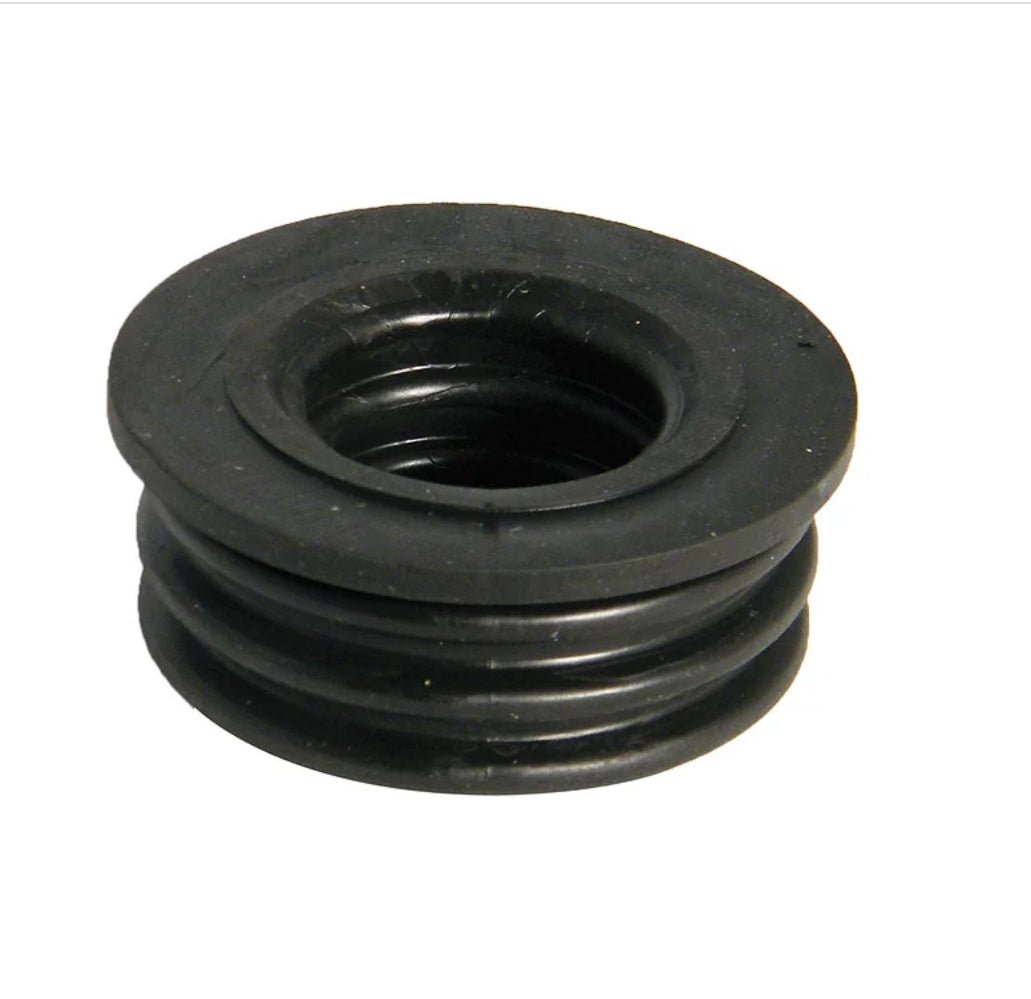 SOIL PIPE STRAP ON RUBBER WASTE ADAPTOR - 40MM - Transtools Online