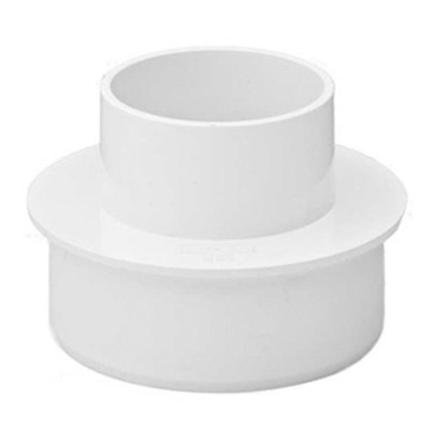 Soil Pipe To Downpipe Round Adaptor White 110mm - 68mm - Transtools Online