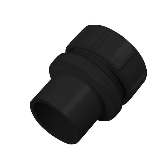 Solvent Weld Black Access Plug - 40mm - Transtools Online