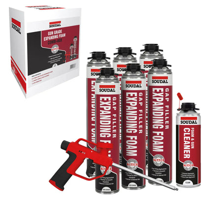 Soudal Combibox Trade Gap Filler Foam Kit - Transtools Online