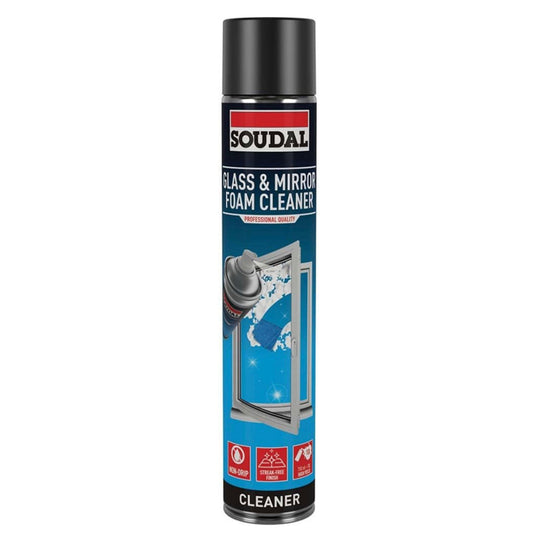 Soudal Glass and Mirror Foam Cleaner - 750ml - Transtools Online