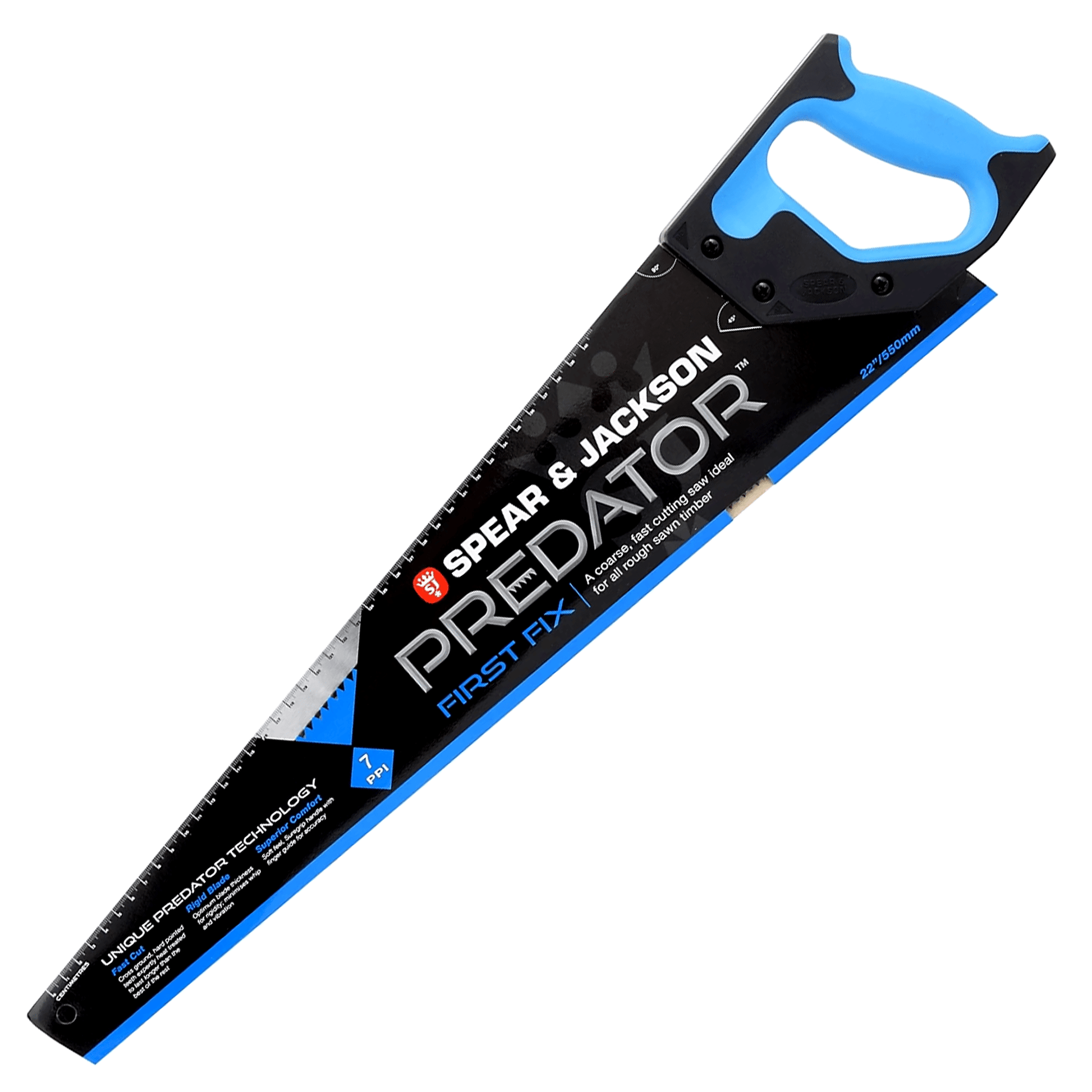 Spear & Jackson Predator First Fix Saw - 22in in Protective Sleeve