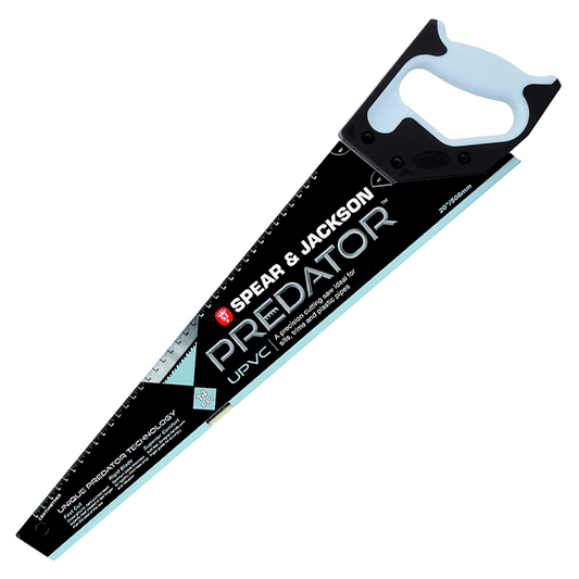 Spear & Jackson Predator Plastic UPVC Saw - 20in with Protective Sleeve