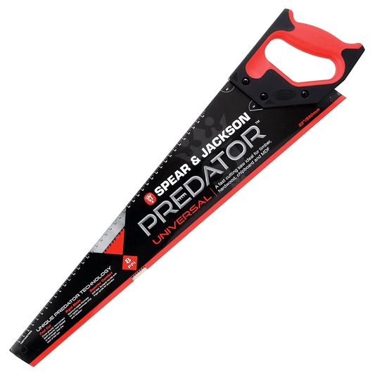 Spear & Jackson Predator Universal Saw - 22in in Protective Sleeve