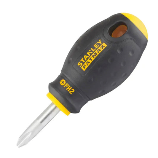 Stanley Fatmax Phillips Screwdriver Stubby PH2 X 30mm - Transtools Online