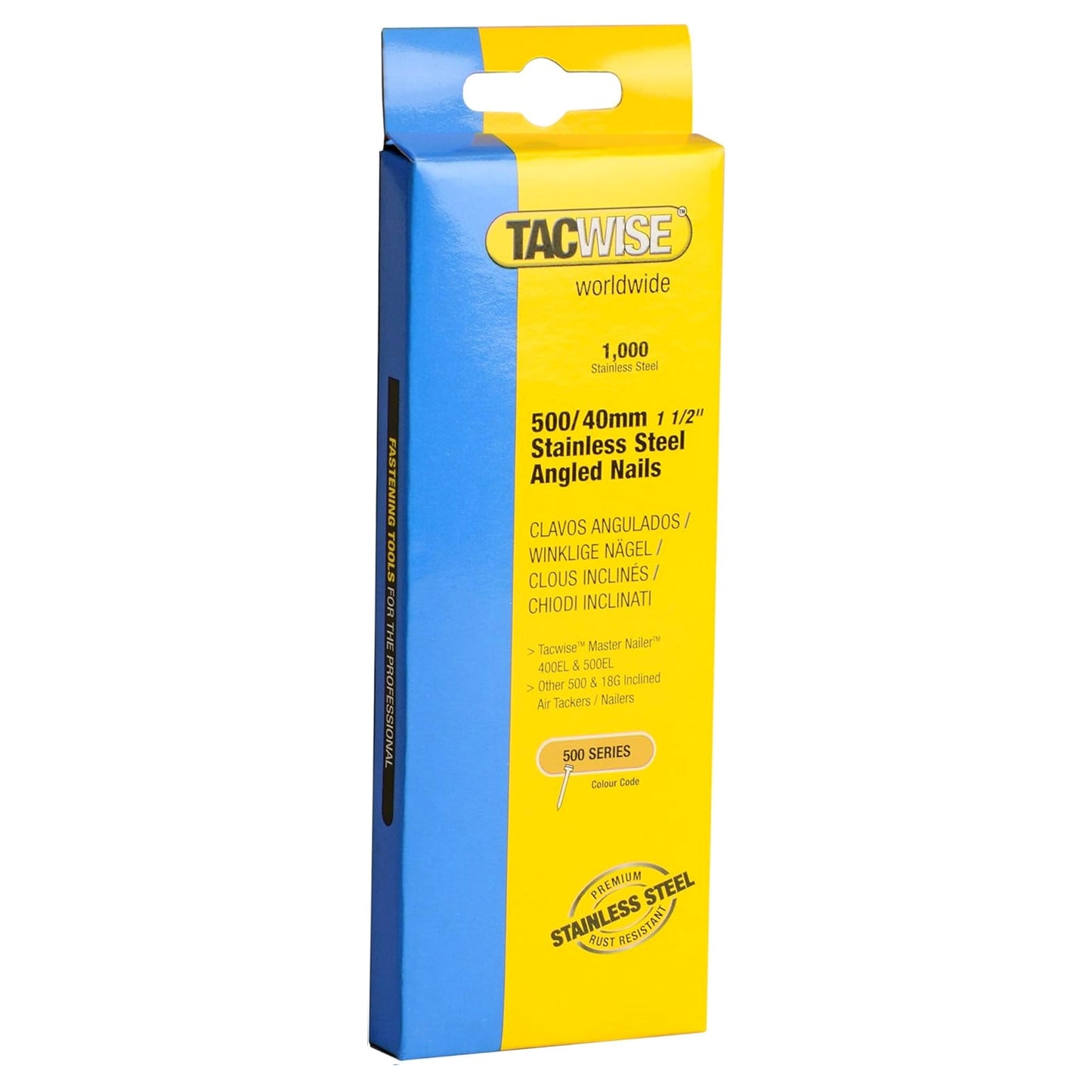 Tacwise Angled 18G Brad Nails 400ELS