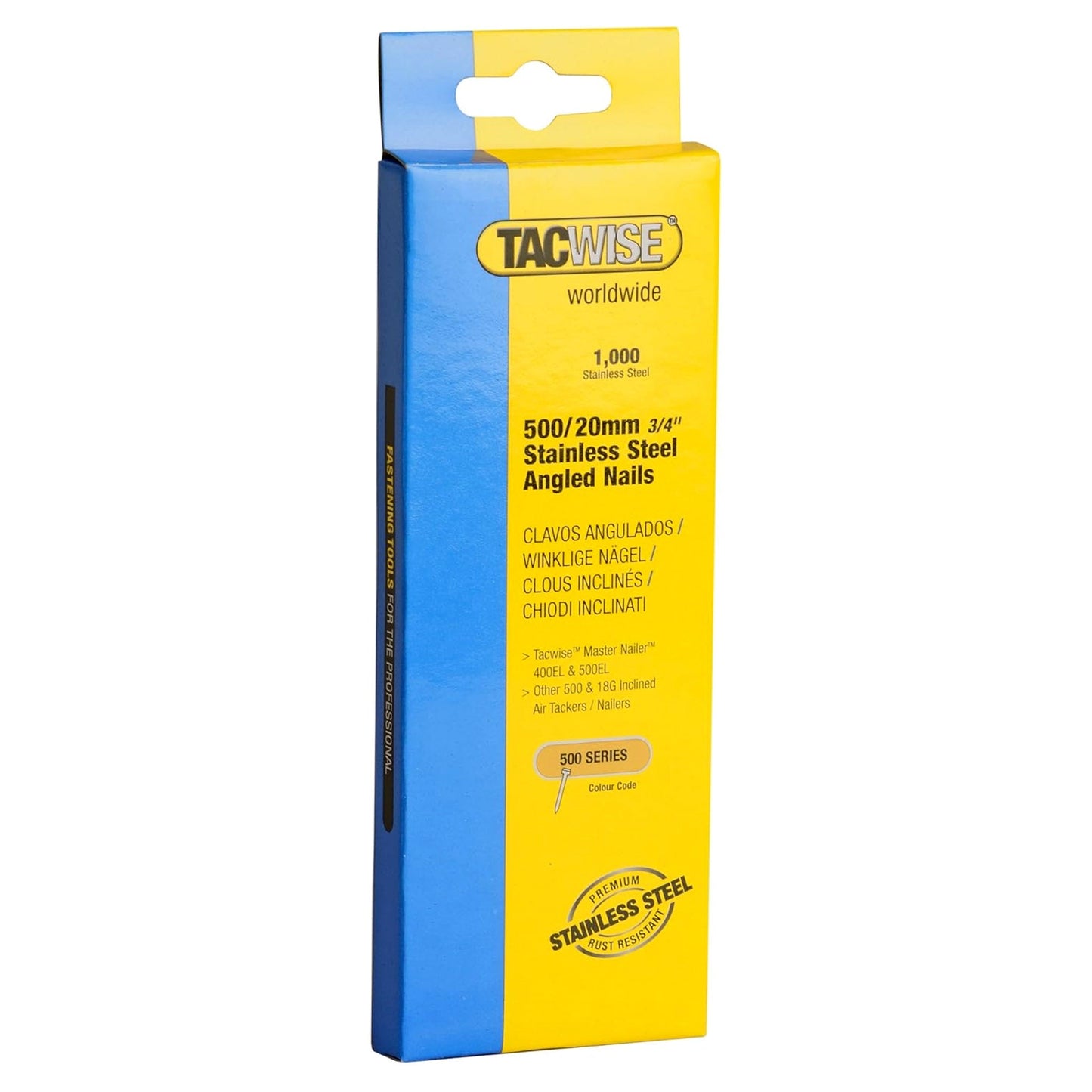 Tacwise Angled 18G Brad Nails 400ELS