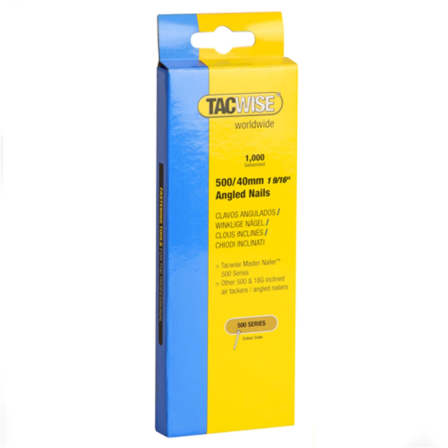 Tacwise Angled 18G Brad Nails 400ELS