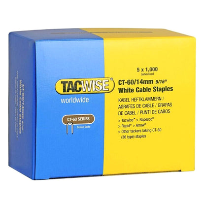 Tacwise CT - 60 Cable Staples 10mm - 14mm