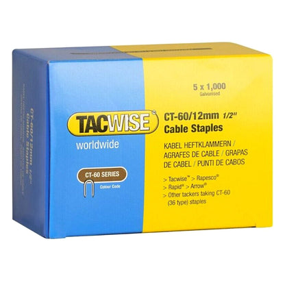 Tacwise CT - 60 Cable Staples 10mm - 14mm