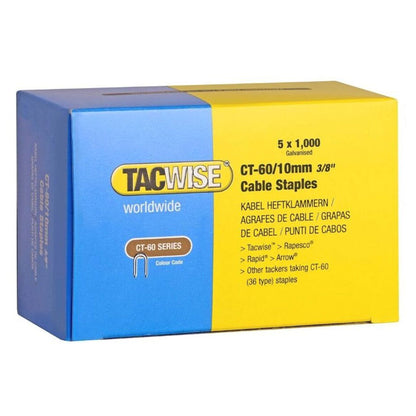 Tacwise CT - 60 Cable Staples 10mm - 14mm
