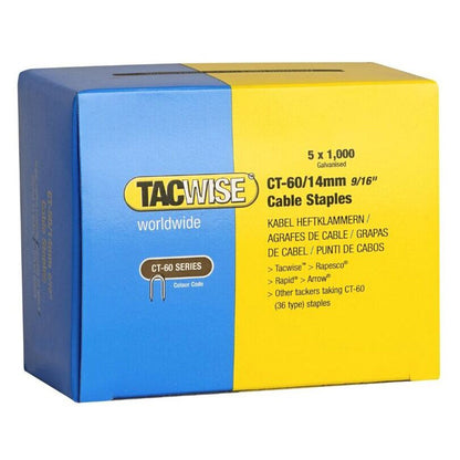 Tacwise CT - 60 Cable Staples 10mm - 14mm