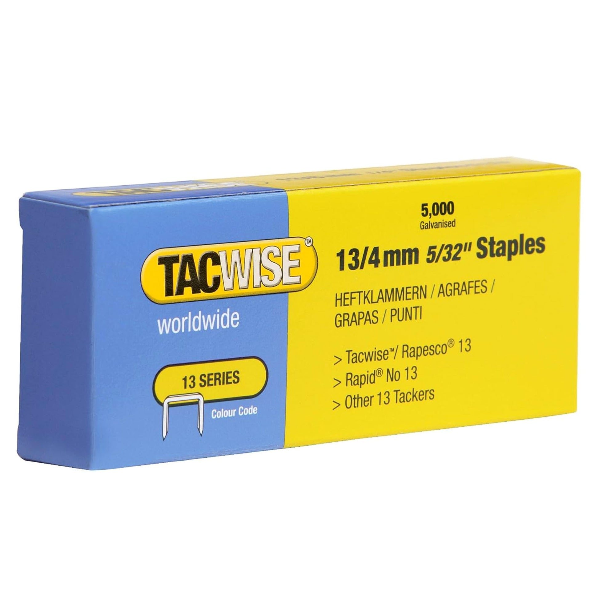 Tacwise Type 13 Series Staples 4mm - 14mm