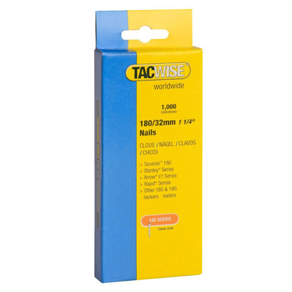 Tacwise Type 180 Collated Brad Nails 18G 20mm - 50mm