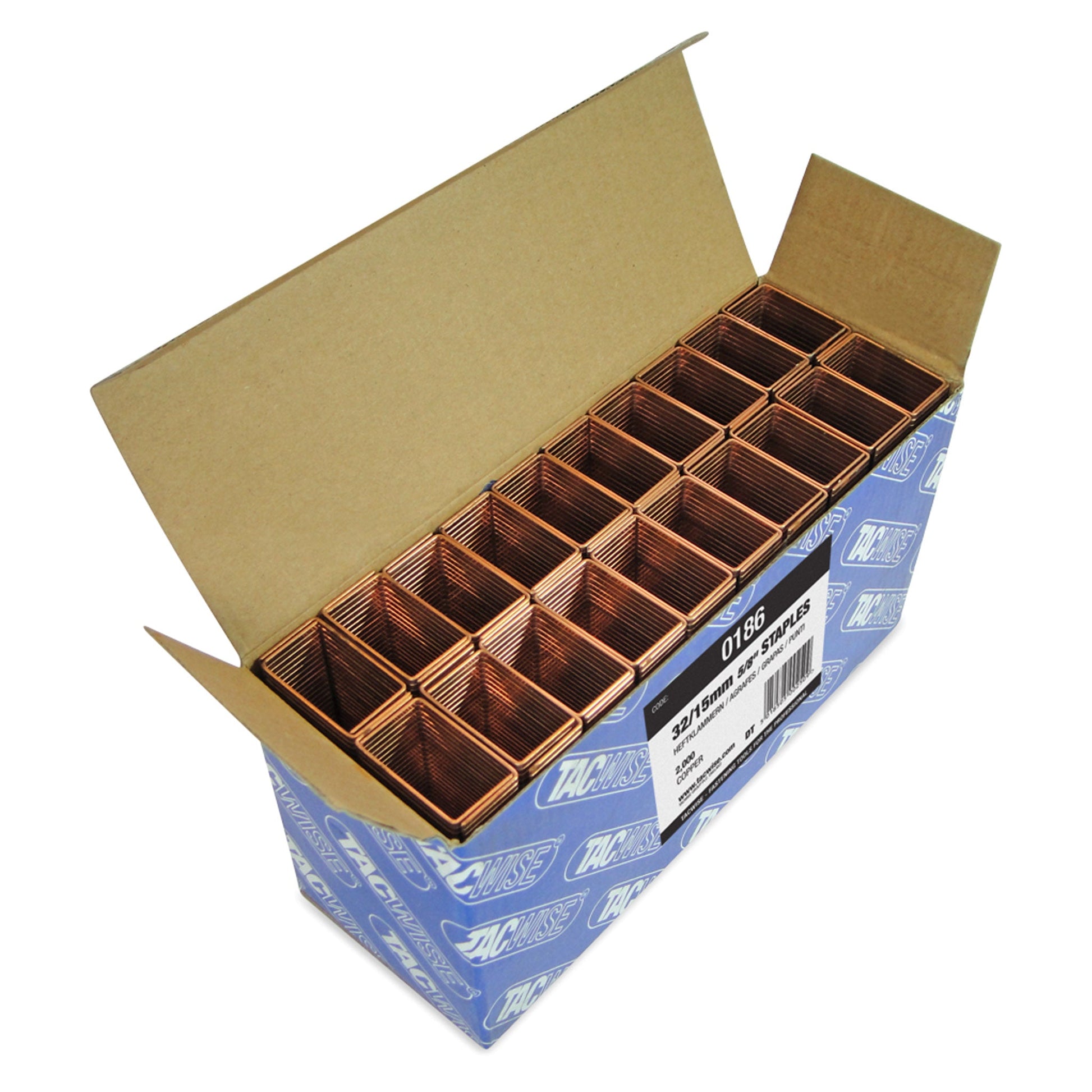 Tacwise Type 32 Wide Crown Staples 15mm - 18mm