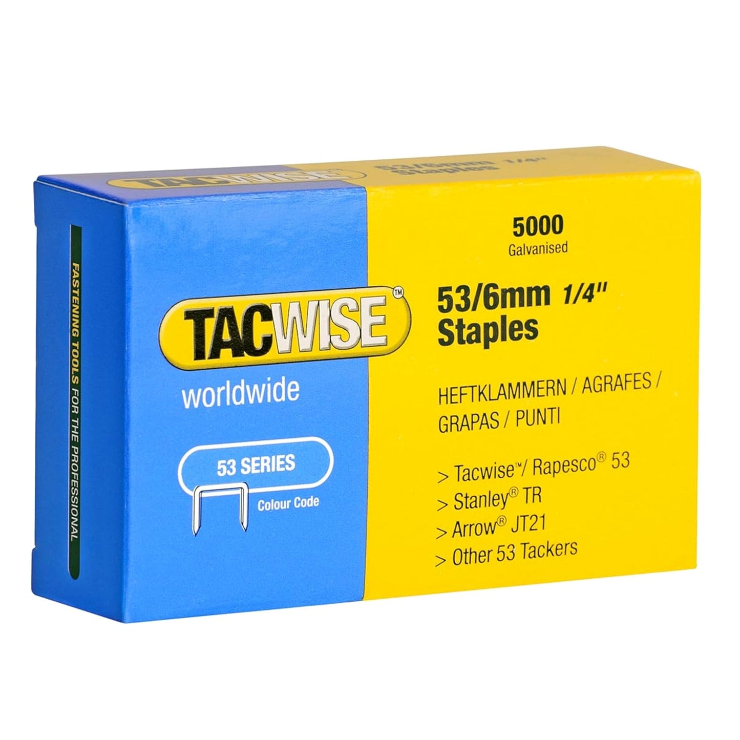 Tacwise Type 53 Staples 4mm - 16mm