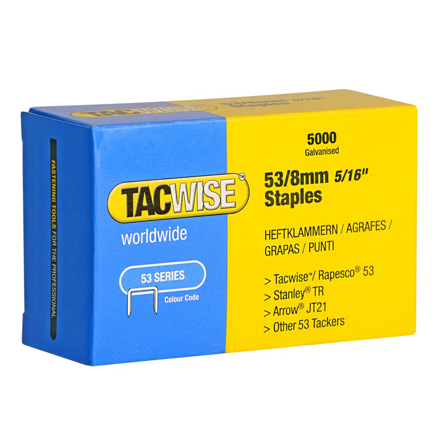 Tacwise Type 53 Staples 4mm - 16mm