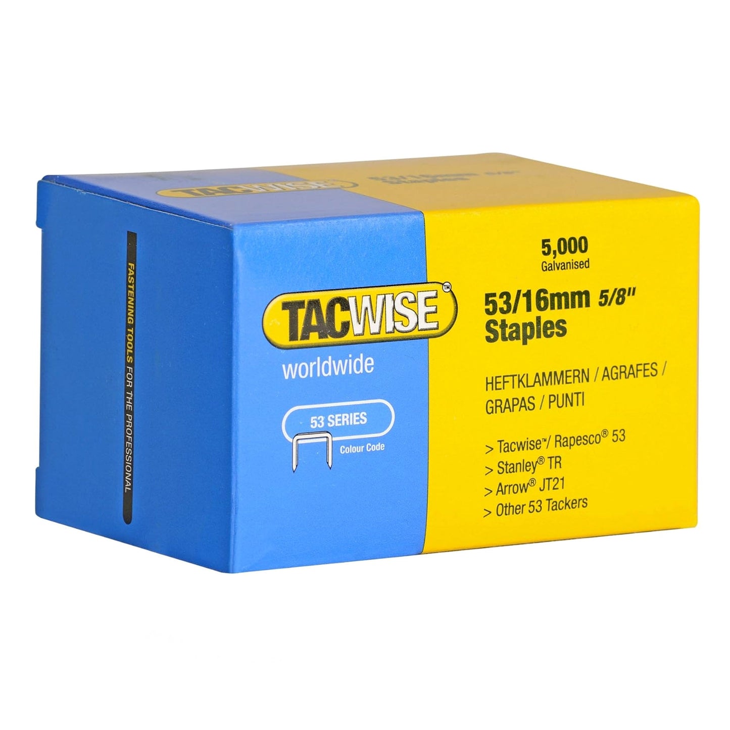 Tacwise Type 53 Staples 4mm - 16mm