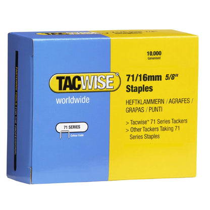 Tacwise Type 71 Series Staples 16mm