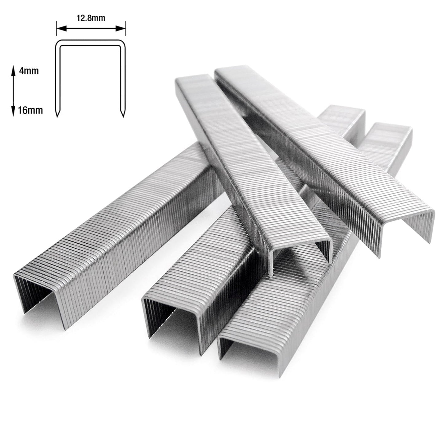 Tacwise Type 80 Staples 4mm - 16mm - Crown Width 12.8mm