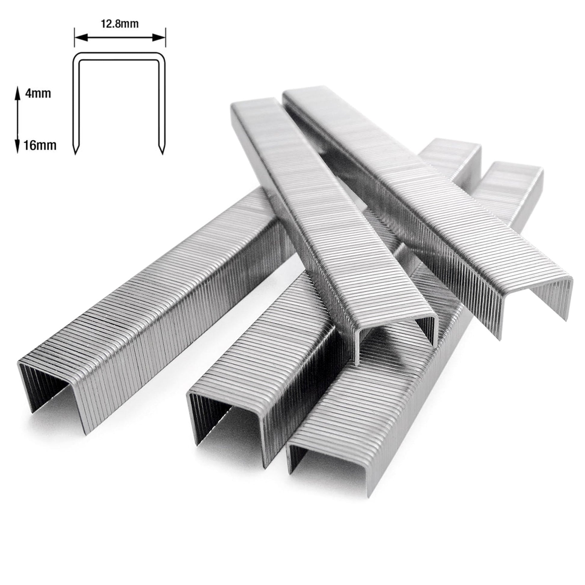 Tacwise Type 80 Staples 4mm - 16mm - Crown Width 12.8mm