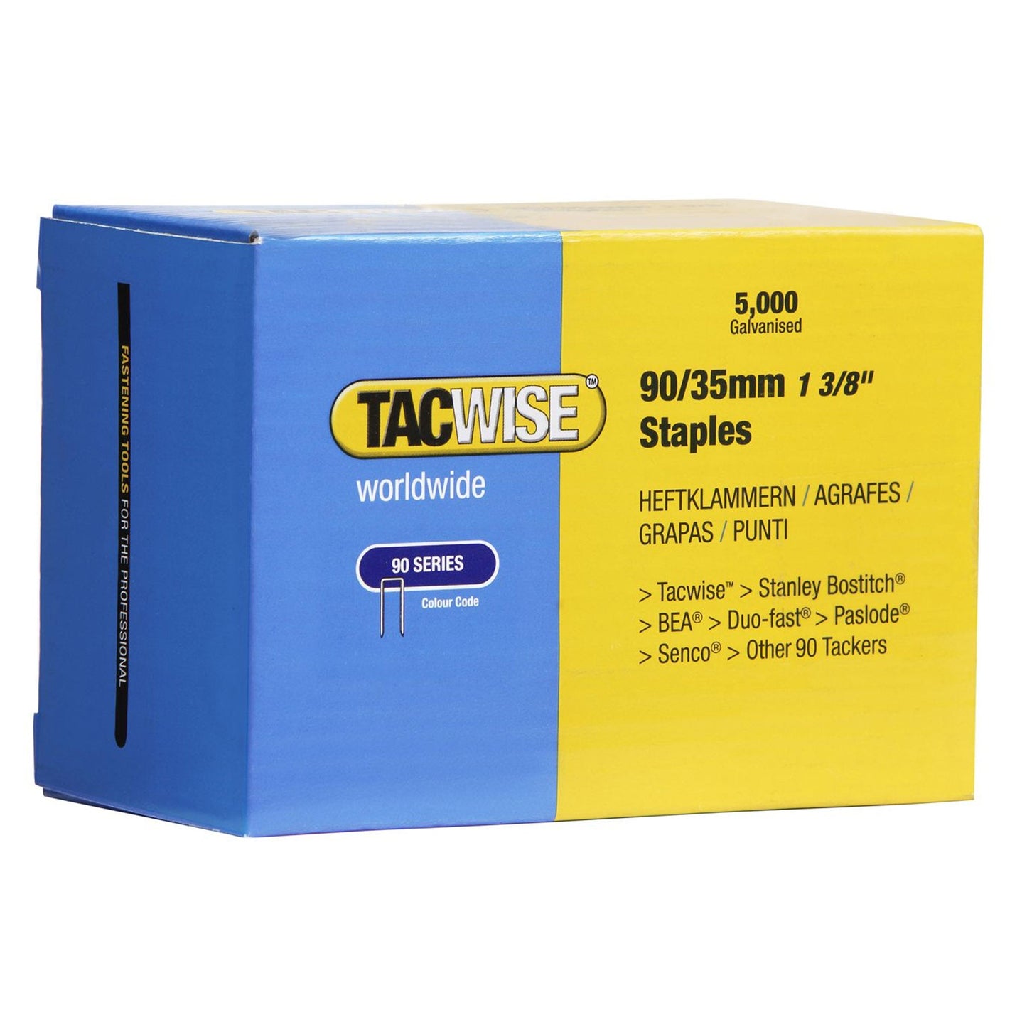 Tacwise Type 90 Staples 15mm - 40mm