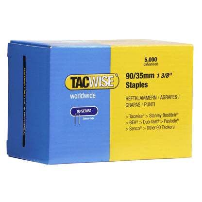 Tacwise Type 90 Staples 15mm - 40mm